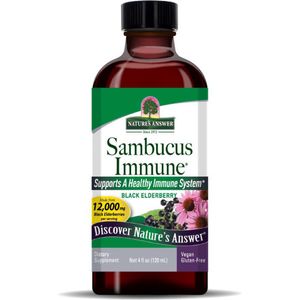 Nature's Answer - Sambucus Kids - Vlierbessen Extract - 120ml - Kruidenpreparaat