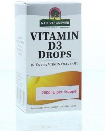 Vitamine D3 Druppels 2000 IU (15 ml) - Nature's Answer