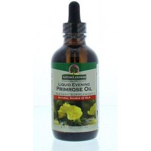 Natures Answer - Vloeibaar Teunisbloemolie - 2000 mg - Vetzurenpreparaat - 10% GLA
