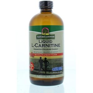 Natures Answer Vloeibaar L-Carnitine - Liquid L-Carnitine 1200mg 480ml