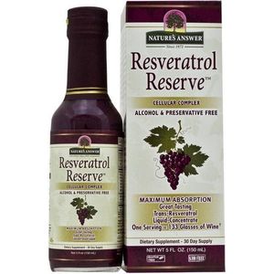 Natures Answer - Resveratrol Reserve Complex - Vloeibaar - 1450 mg - Antioxidanten