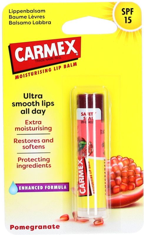 CARMEX - Granaatappel - Lippenbalsem - SPF15 - 4,25 Balsem