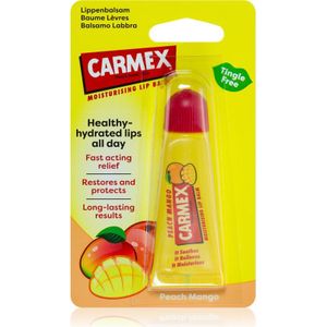 Carmex Peach Mango Lippenbalsem in tube 10 g