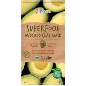 7th Heaven Superfood Avocado Clay Mask 10 g 1 stk.