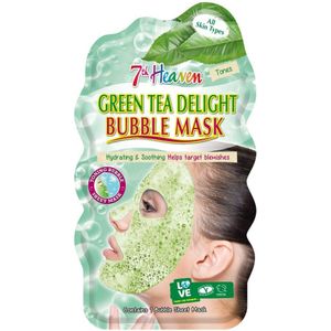 Montagne Jeunesse - Green Tea Bubble Sheet Masker - Gezichtsmasker