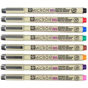 Sakura Micron pigma fineliners maat 005 - 36 blauw