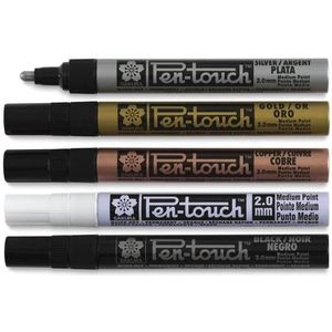 Sakura Pen-touch medium point - 51 goud