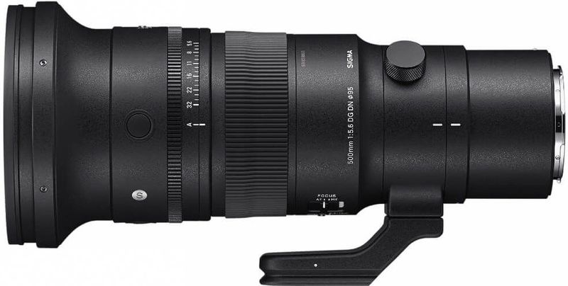 Sigma - 500mm f/5.6 DG DN OS Sports - Objectief - Zwart - Kunststof