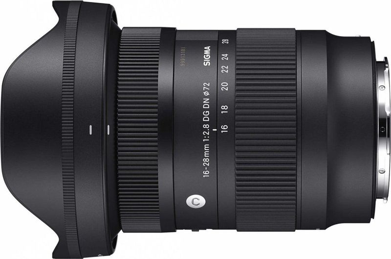 Sigma - 16-28mm F/2.8 DG DN Contemporary - Camera Lens - Zwart - Glas