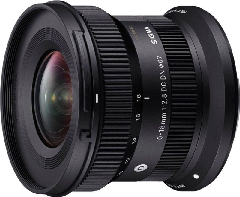 Sigma - 10-18mm f/2.8 DC DN - Objectief - Zwart