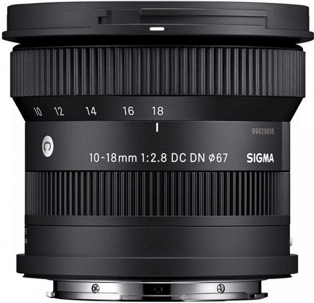 Sigma - 10-18mm f/2.8 DC DN - Objectief - Zwart - Geschikt voor Fujifilm X