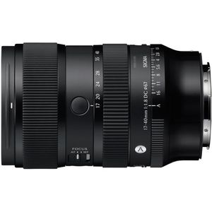 Sigma - 17-40mm F1.8 DC Art - Objectief - Zwart - L-Mount