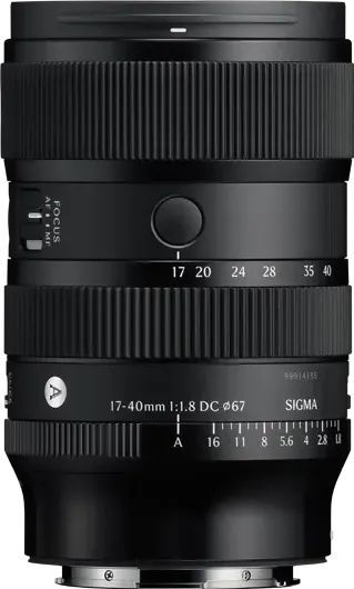 Sigma - 17-40mm F1.8 DC Art - Zoomlens - Canon RF-Mount