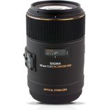 Sigma 105mm f/2.8 EX DG OS HSM Macro Nikon - Spatwaterdicht Objectief