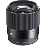 Sigma - 30mm F/1.4 DC DN - Objectief - Compact - Voor Fujifilm X