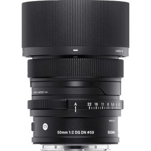 Sigma - 50mm F2.0 DG DN - Objectief - Zwart - Voor Sony E-Mount