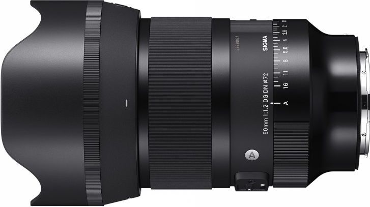 Sigma - 50mm F1.2 DN - Objectief - Zwart - L-vatting