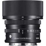Sigma 45mm f/2.8 DG DN Contemporary Sony E-mount objectief