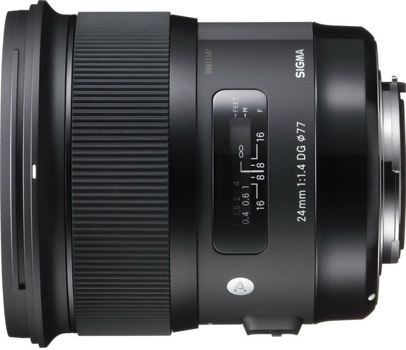 Sigma - 24mm f/1.4 DG HSM ART - Objectief - Zwart