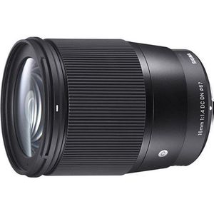 Sigma 16mm F1,4 DC DN Contemporary lens (67mm filterschroefdraad) voor Sony-E lensbajonet