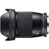 Sigma - 16mm F/1.4 DC DN Contemporary - Camera Lens - Zwart - Lichtgewicht