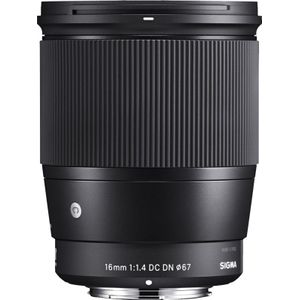 Sigma 16mm f/1.4 DC DN Contemporary Canon EF-M-mount objectief