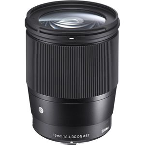 Sigma 16mm f/1.4 DC DN Contemporary (Canon EF-M) + Gratis UV Filter (Promotie)