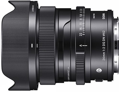 Sigma - 24mm f/2.0 DG DN Contemporary - Objectief - Zwart - Metaal