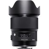 Sigma - 20mm F/1.4 DG HSM Art - Camera Lens - Nikon FX
