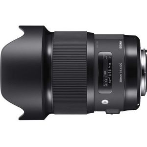 Sigma 20 mm F1,4 DG HSM Art lens voor SIGMA SD/DP-camera's met SIGMA SA-Mount objectiefbajonet