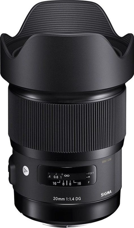 Sigma - 20mm F1.4 DG HSM ART - Objectief - Zwart