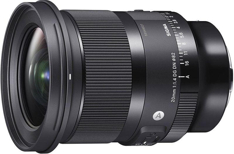 Sigma - 20mm F1.4 DG DN Art - Objectief - Zwart - Stof- en Spatwaterdicht