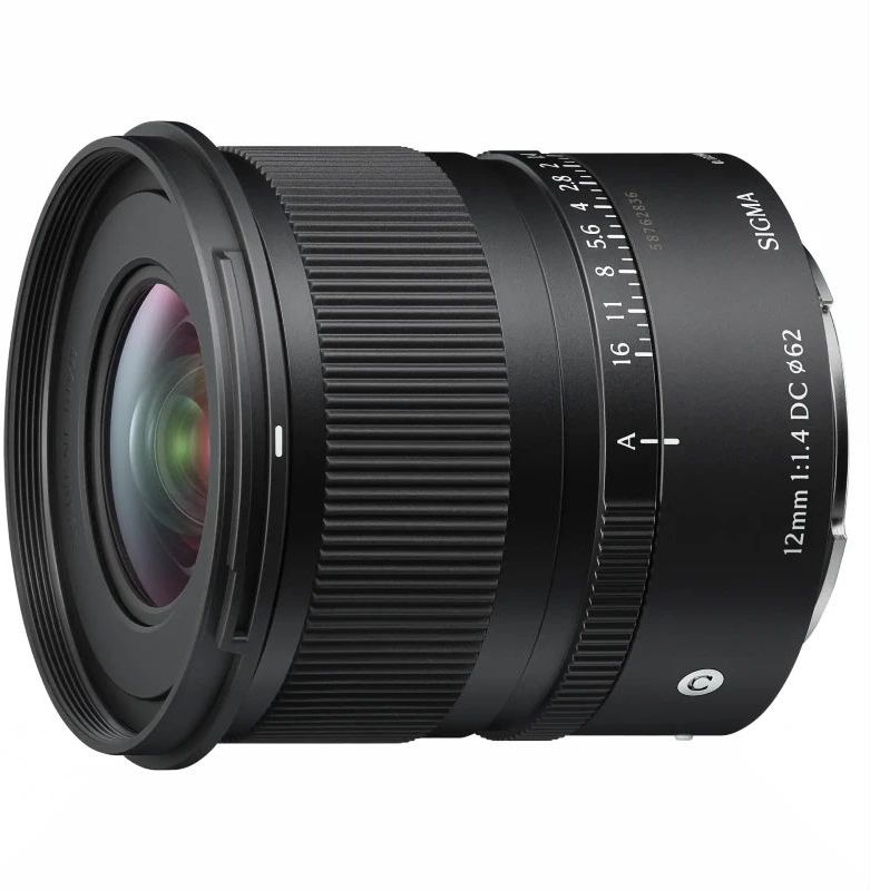 Sigma - 12mm F1.4 DC Contemporary - Objectief - Zwart