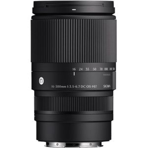 Sigma - 16-300mm F3,5-6,7 DC OS Contemporary - Objectief - Zwart