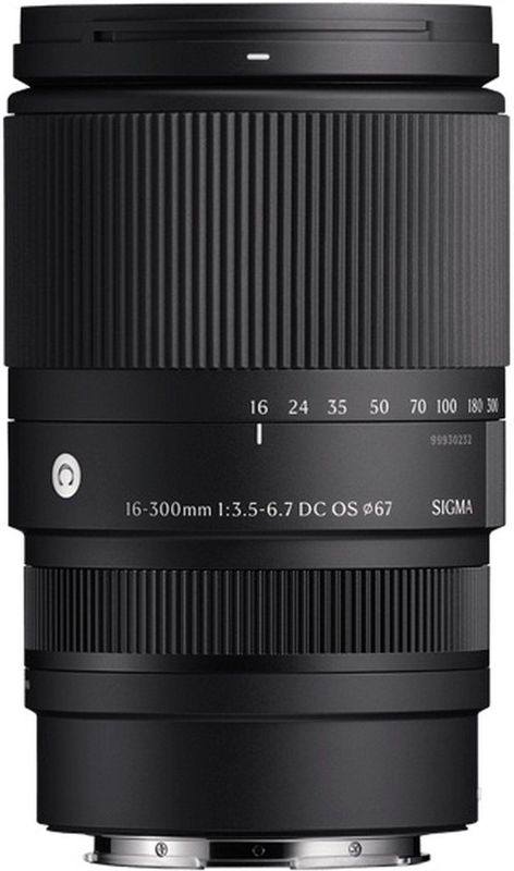 Sigma - 16-300mm F3,5-6,7 DC OS Contemporary - Objectief - Zwart