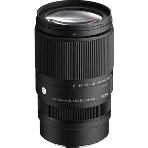 Sigma - 16-300mm F3,5-6,7 DC OS - Objectief - Zwart - Spatwater- en Stofbestendig