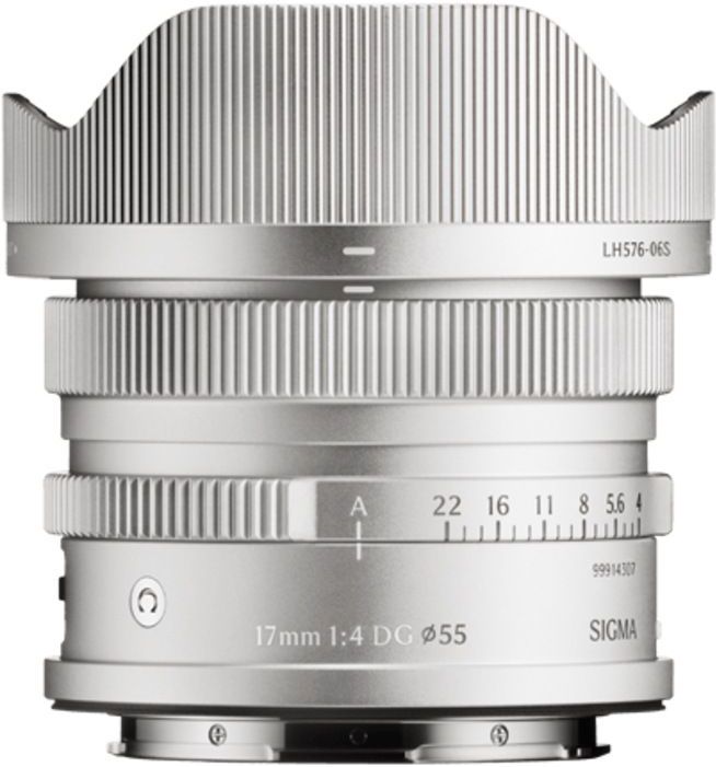Sigma - 17mm F4 DG Contemporary - Objectief - Zilver