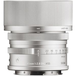 Sigma - 45mm f/2.8 DG Contemporary - L-Mount Objectief - Zilver