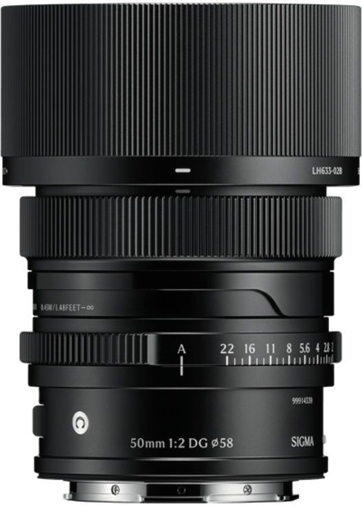 Sigma - 50mm f/2.0 DG - Objectief - Zwart - L-Mount