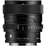 SIGMA - 65mm f/2 DG Contemporary - L-mount - Zwart - Prime-objectief