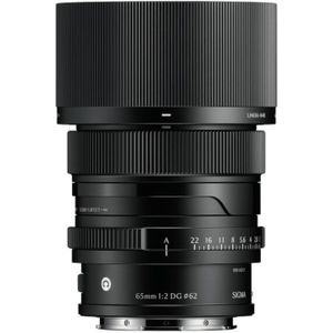 SIGMA - 65mm f/2 DG Contemporary - L-mount - Zwart - Prime-objectief