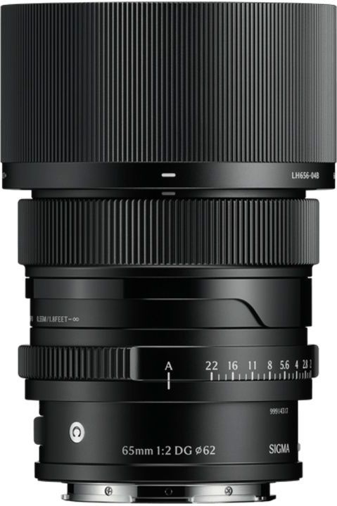SIGMA - 65mm f/2 DG Contemporary - L-mount - Zwart - Prime-objectief
