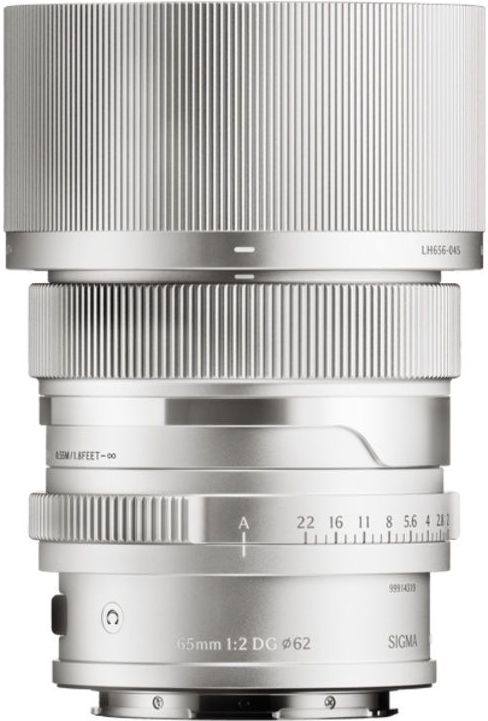 Sigma - 65mm f/2.0 DG - L-Mount Objectief - Zilver
