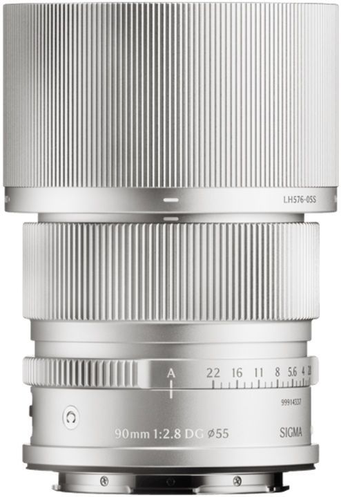Sigma - 90mm f/2.8 DG - L-Mount Objectief - Zilver