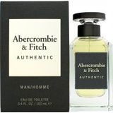 Abercrombie & Fitch Authentic Man Eau de Toilette 100 ml