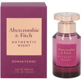 Abercrombie & Fitch Authentic Night Woman Eau de Parfum 50ml