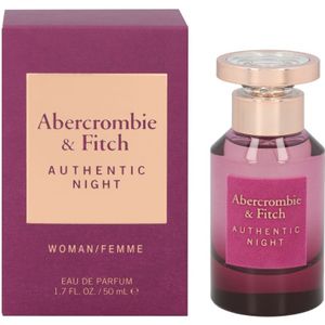Abercrombie & Fitch Authentic Night Eau de Parfum 50 ml Dames