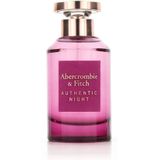 Abercrombie & Fitch Authentic Night Women EDP 100 ml