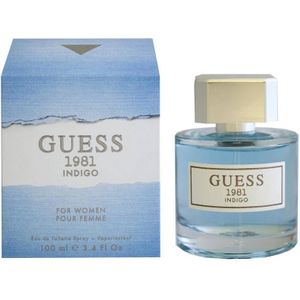 GUESS Tualetinis vanduo 1981 Indigo EDT moterims 100 ml