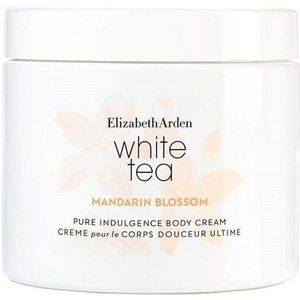 Elizabeth Arden White Tea Mandarin Blossom Body Cream voor dames, 400 ml, fruitig met bloemige touch, geselecteerde ingrediënten en elegant design, voedende bodylotion